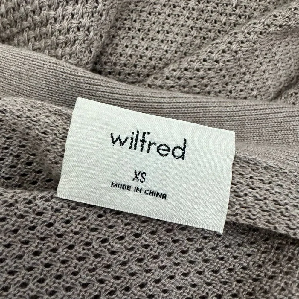 Aritzia Copernic Cotton Silk Cashmere Blend Cardigan XS